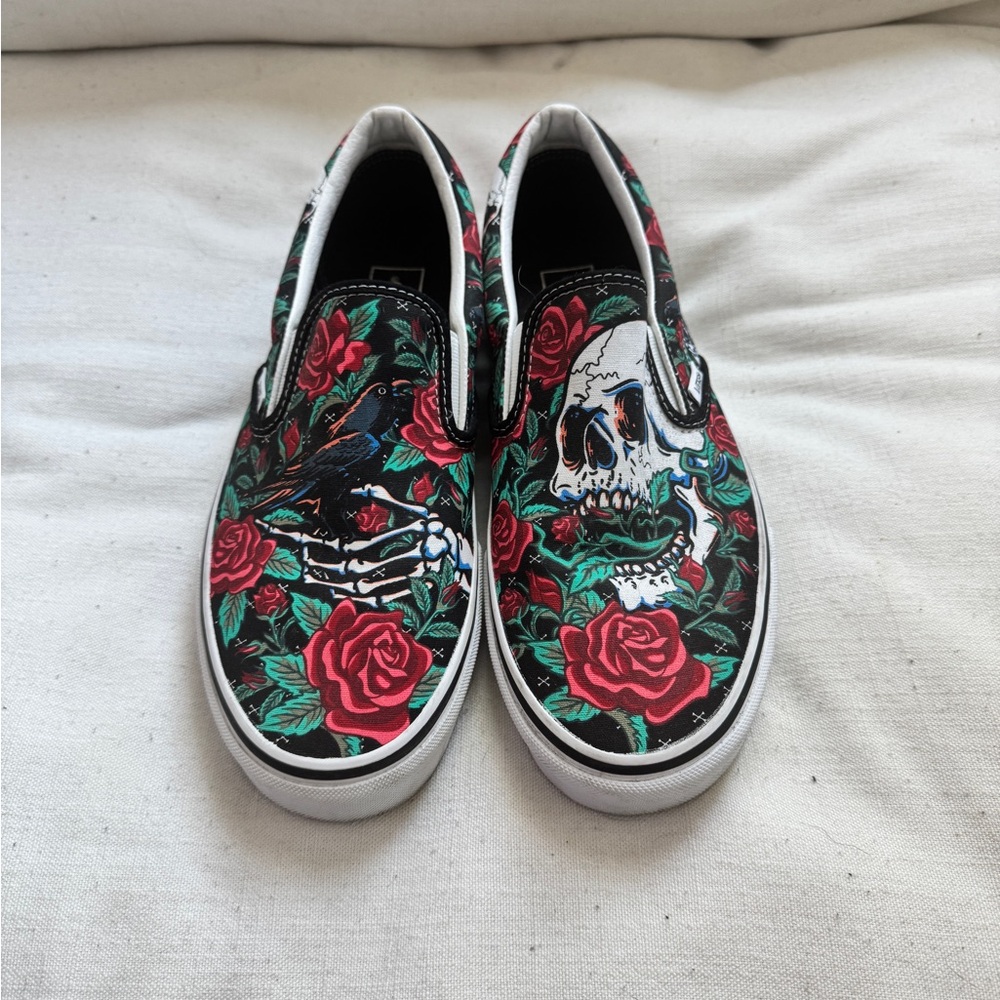 Vans Skull and Roses